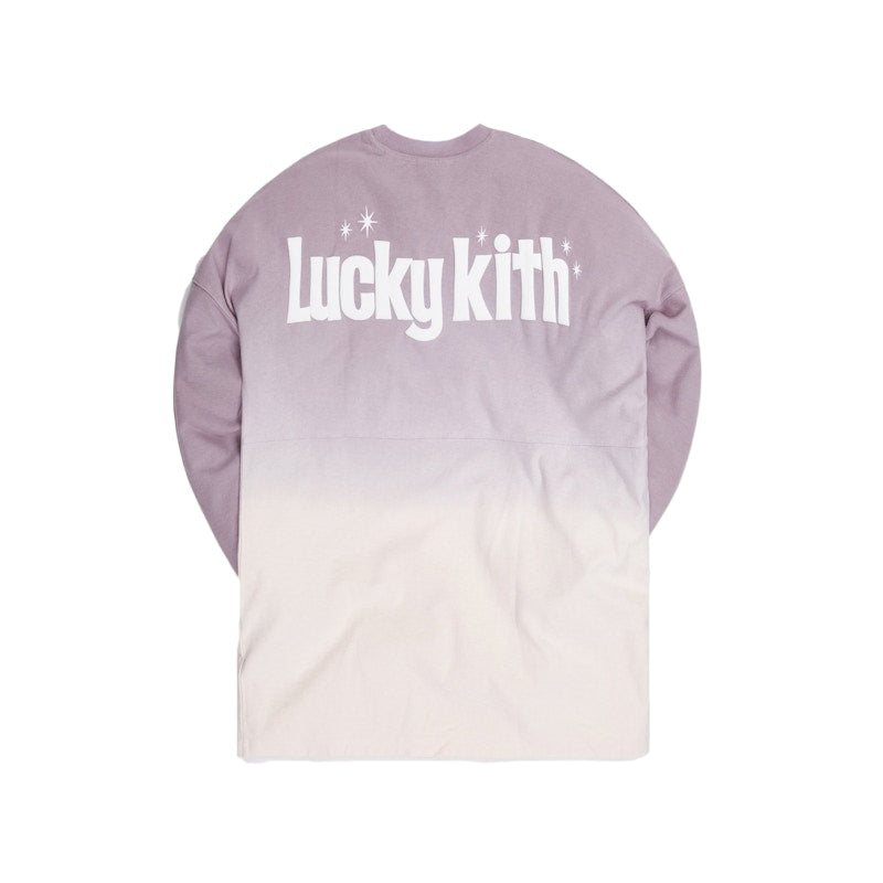 Kith for Lucky Charms Dip Dye L/S Tee Purple/Pink