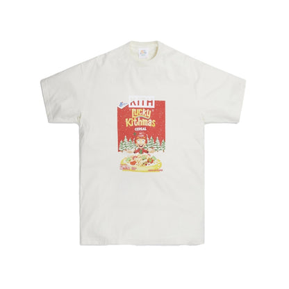 Kith for Lucky Charms Kithmas Cereal Box Vintage Tee Tofu