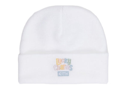 Kith for Lucky Charms Logo Beanie White