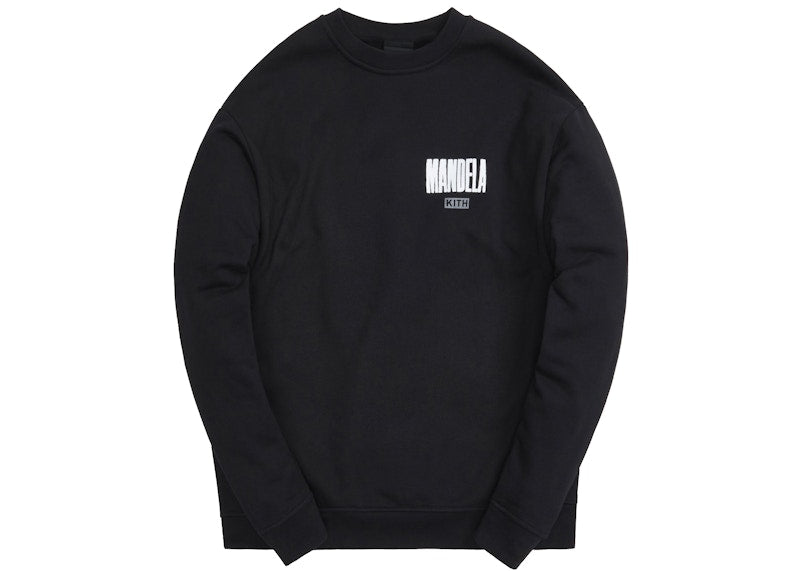 Kith for Mandela Day 2021 Freedom Crewneck Black