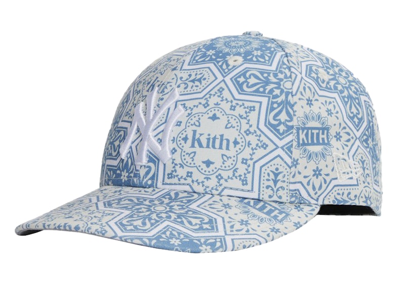 Kith for New Era & New York Yankees Moroccan Tile Low Crown Cap Canvas/Multi