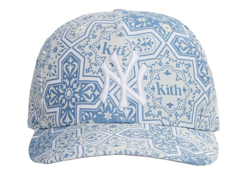 Kith for New Era & New York Yankees Moroccan Tile Low Crown Cap Canvas/Multi