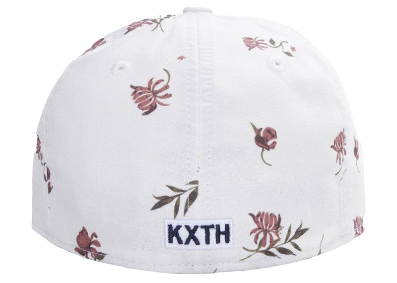 Kith for New Era Summer Floral 59Fifty Low Profile Hat Pyre