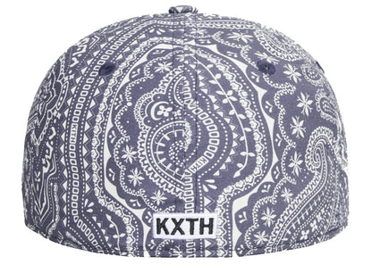 Kith New Era Yankees 59Fifty Bandana Paisley Hat Nocturnal