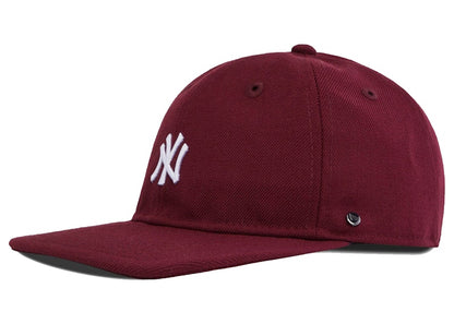 Kith for New Era & Yankees Small Logo Wool 9Twenty Cap Magma