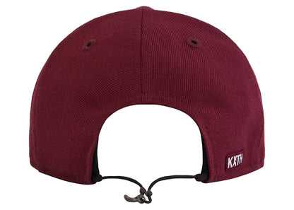 Kith for New Era & Yankees Small Logo Wool 9Twenty Cap Magma