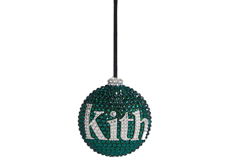 Kith for Swarovski Kithmas Ball Ornament Green