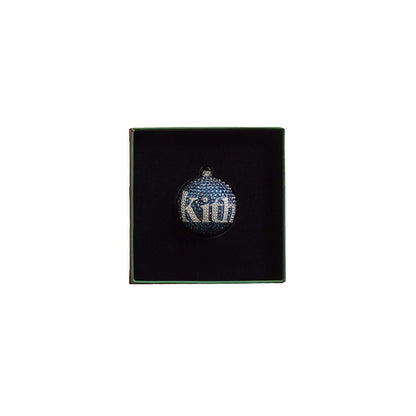 Kith for Swarovski Kithmas Ball Ornament Navy