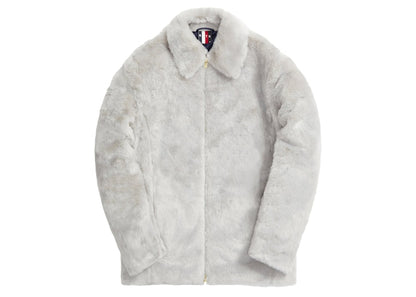 Kith for Team USA Faux Fur Coaches Jacket Concrete