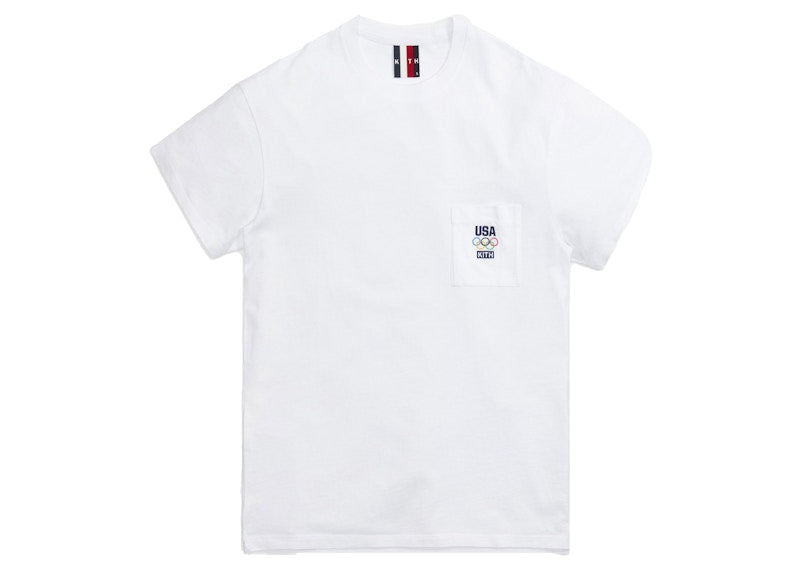 Kith for Team USA Pocket Tee White