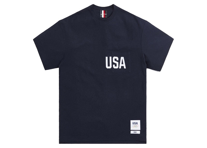 Kith for Team USA Quinn Pocket Tee Navy