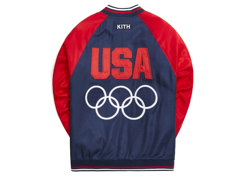 Kith for Team USA Souvenir Jacket Navy/Multi