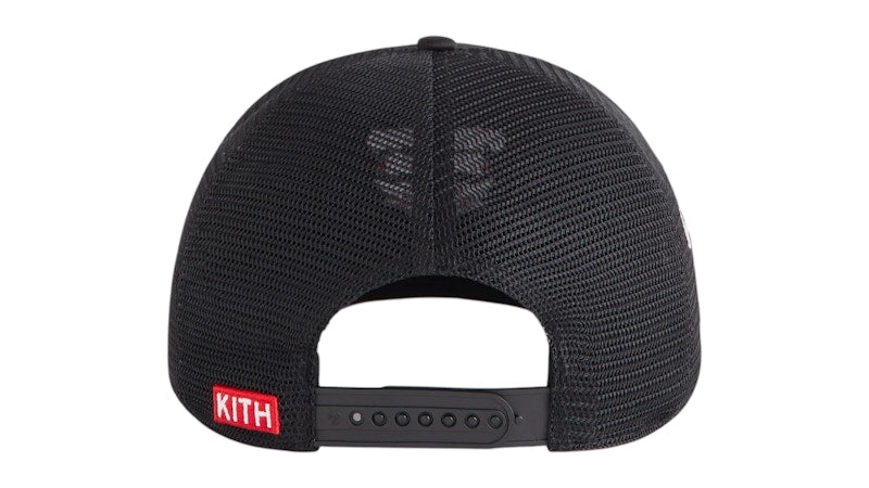 Kith x 47 Brand Chicago Bulls Hitch Snapback Trucker Hat Black