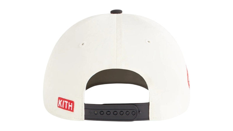 Kith x 47 Brand Chicago Bulls Nylon SL Hitch Snapback Sandrift