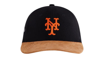 Kith x 47 Brand For The New York Mets Heavy Twill Suede Brim Franchise Ls Cap Black