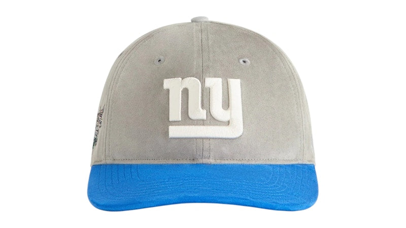 Kith x 47 Brand x NFL New York Giants Microsuede Two-Tone Franchise LS Cap Concrete