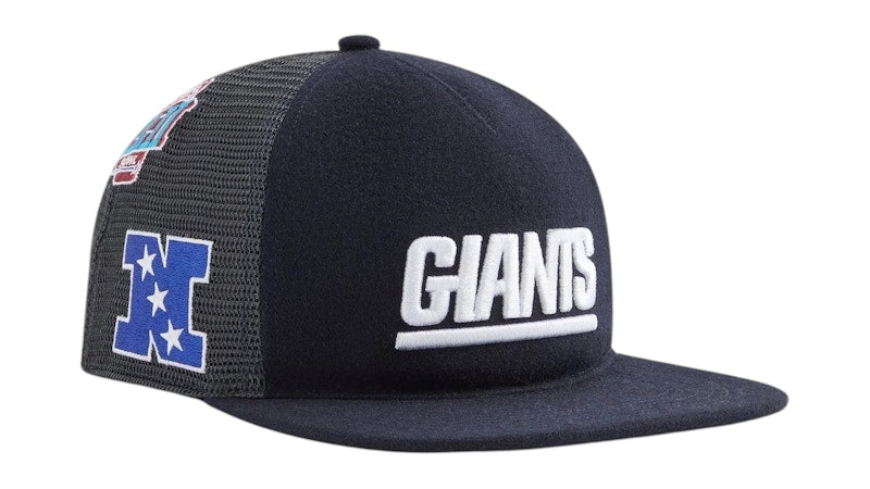 Kith x 47 Brand x NFL New York Giants Wool Hitch Trucker Hat Nocturnal