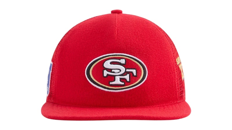 Kith x 47 Brand x NFL San Francisco 49ers Wool Hitch Trucker Hat Present