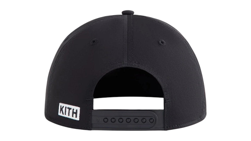 Kith x 47 Brand x The New York Rangers Nylon Hitch Snapback Black