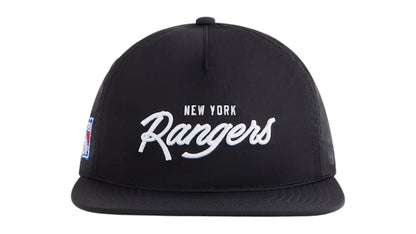 Kith x 47 Brand x The New York Rangers Nylon Hitch Snapback Black