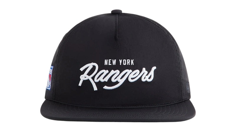 Kith x 47 Brand x The New York Rangers Nylon Hitch Snapback Black