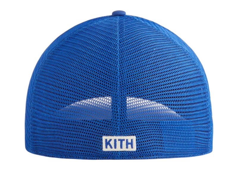 Kith x '47 New York Giants Microsuede Franchise LS Trucker Hat Royal