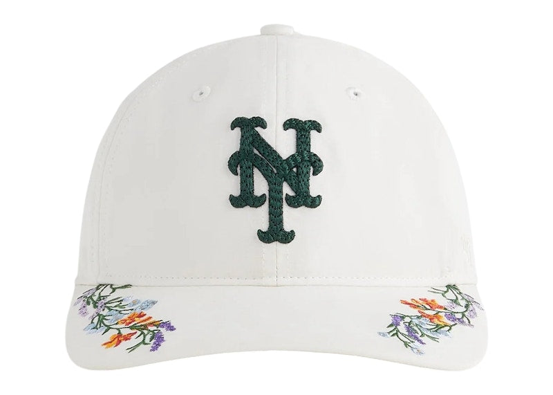 Kith x 47 New York Mets Cupro Linen Franchise LS Cap Sandrift