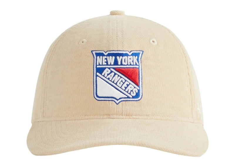 Kith x '47 New York Rangers Micro Cord Franchise LS Cap Sandrift
