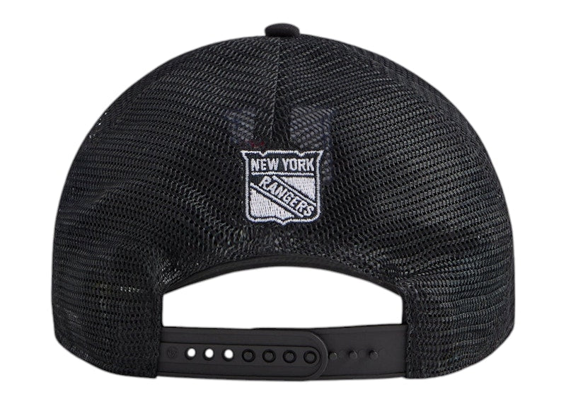 Kith x 47 New York Rangers Trucker Cap Black