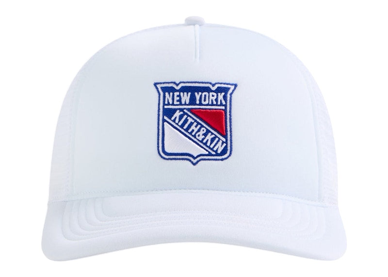 Kith x 47 New York Rangers Trucker Cap White