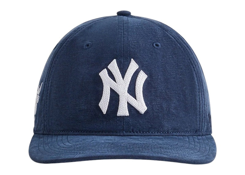 Kith x 47 New York Yankees Cupro Linen Franchise LS Cap Nocturnal