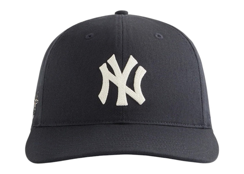 Kith x '47 New York Yankees Heavy Twill Franchise LS Cap Nocturnal