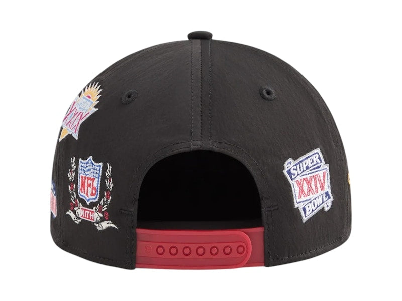 Kith x 47 x NFL San Francisco 49ers Hitch Snapback Cap Black