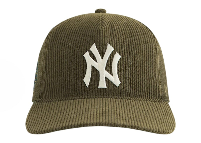 Kith x '47 x New York Yankees Corduroy Trucker Hat Tinge