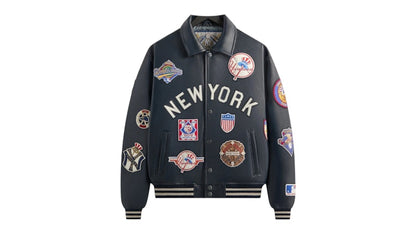 Kith x AVIREX for the New York Yankees Leather Jacket Nocturnal