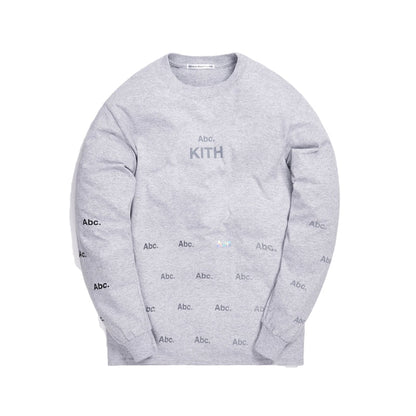 Kith x Advisory Board Crystals Diagram L/S Tee Grey
