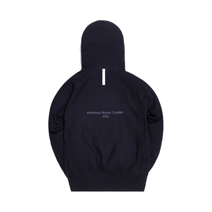 Kith x Advisory Board Crystals Holograph Hoodie Black