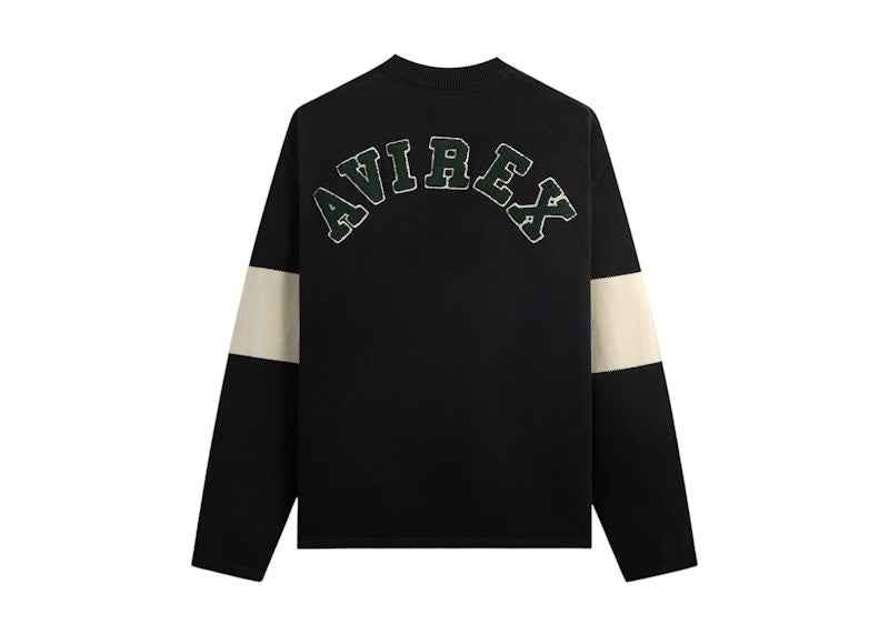 Kith x Avirex Beau Knit K Jersey Black