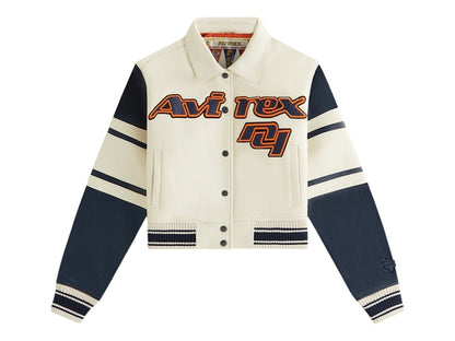 Kith x Avirex New York Knicks Women's Icon Jacket Sandrift