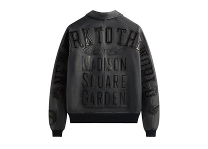 Kith x Avirex x New York Knicks Madison Square Garden Icon Jacket Black
