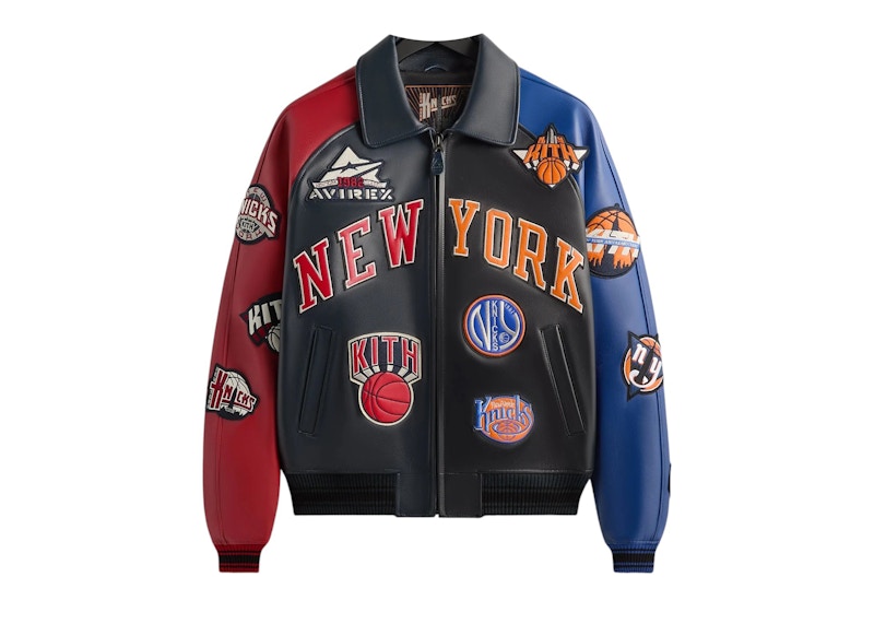 Kith x Avirex x New York Knicks Madison Square Garden Icon Jacket Multi