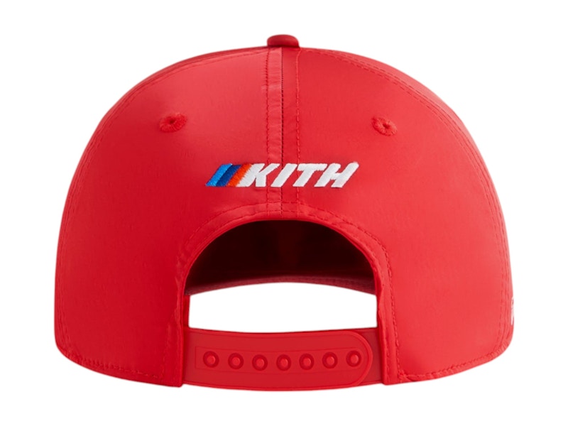 Kith x BMW Bay Low Pinch Crown Snapback Cinnabar