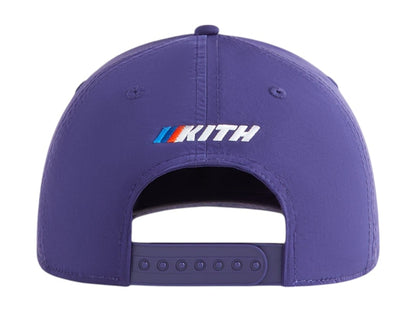 Kith x BMW Bay Low Pinch Crown Snapback Techno Violet