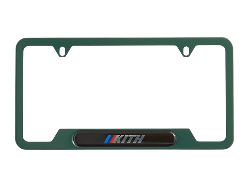 Kith x BMW Car Plate (FW24) Vitality