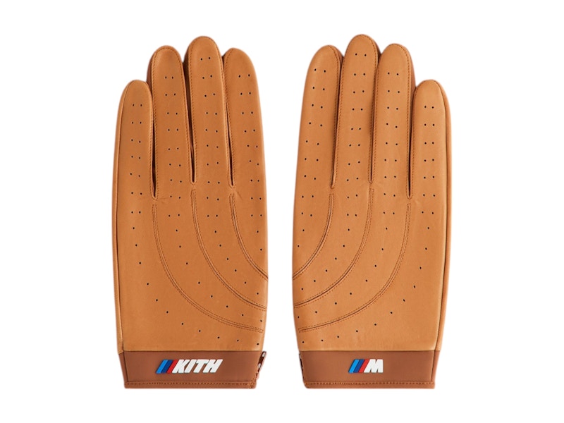 Kith x BMW Leather Driving Glove Desert