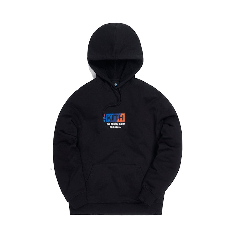 Kith x BMW M Sport Logo Hoodie Black