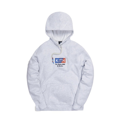 Kith x BMW M Sport Logo Hoodie Heather Grey