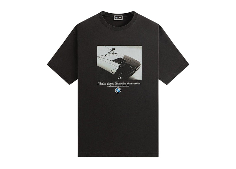 Kith x BMW M1 Portrait Vintage Tee Black