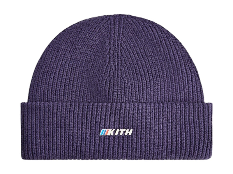 Kith x BMW Mia Enamel Logo Beanie Techno Violet