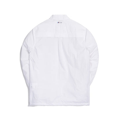 Kith x BMW Quarter Zip Collared Shirt White